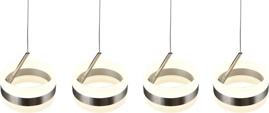 Trio Lighting Dios Pendant Light Silver