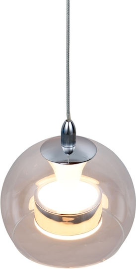 Trio Lighting Flynt Pendant Light Silver