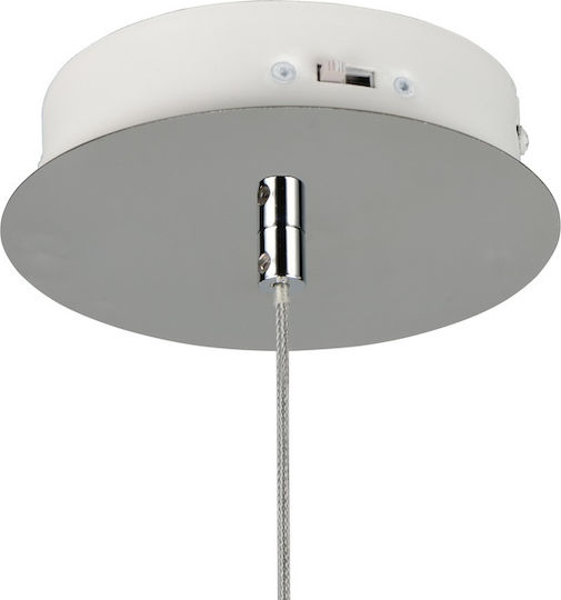 Trio Lighting Flynt Pendant Light Silver