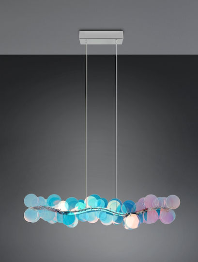 Trio Lighting Κρεμαστό Φωτιστικό Διάφανο