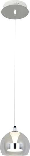 Trio Lighting Flynt Pendant Light Silver