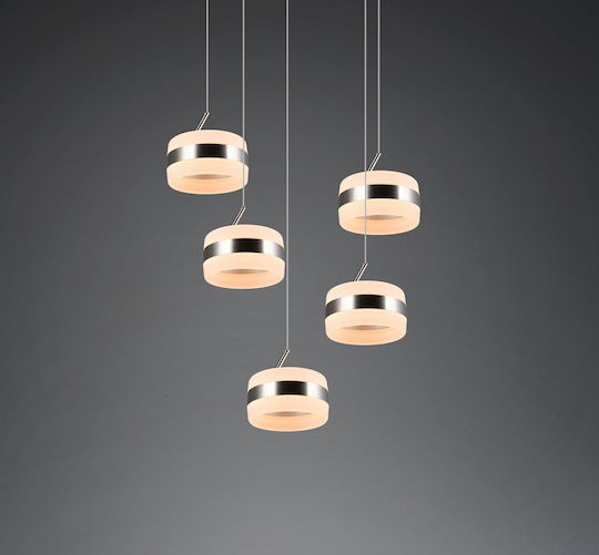 Trio Lighting Dios Pendant Light Silver