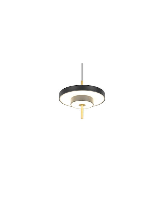 Trio Lighting Keaton Pendant Light Black