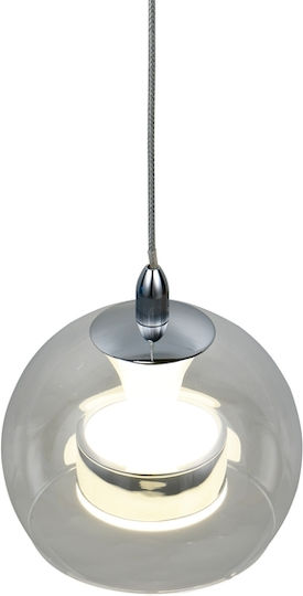 Trio Lighting Flynt Pendant Light Silver