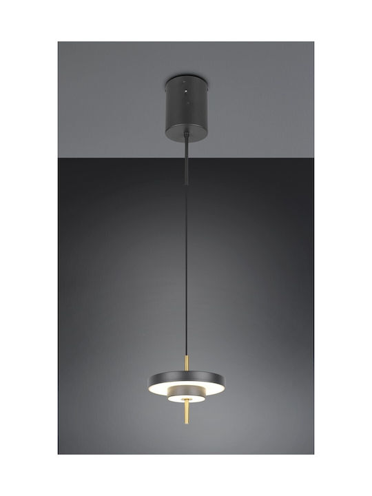 Trio Lighting Keaton Pendant Light Black