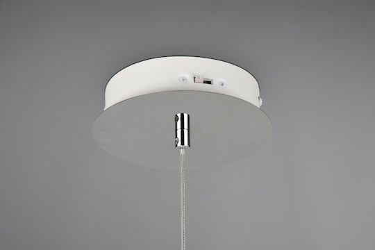 Trio Lighting Flynt Pendant Light Silver