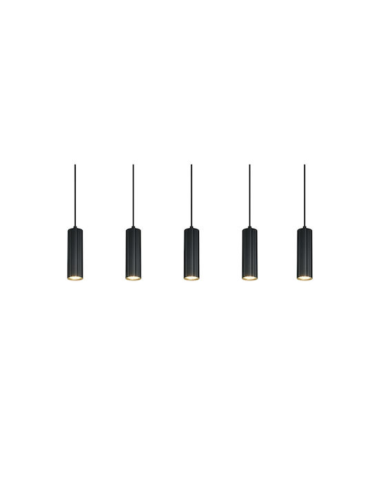 Trio Lighting Soka Lustră Negru