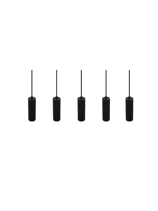 Trio Lighting Soka Lustră Negru