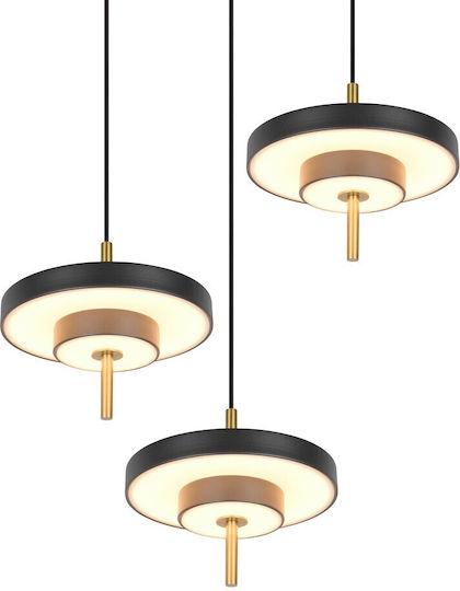 Trio Lighting Keaton Pendant Light Black