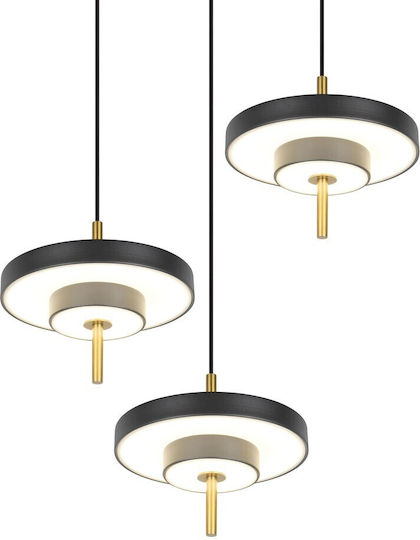 Trio Lighting Keaton Pendant Light Black