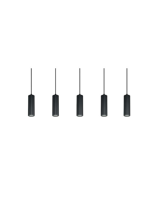 Trio Lighting Soka Lustră Negru