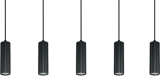 Trio Lighting Soka Κρεμαστό Φωτιστικό Μαύρο