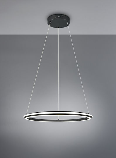 Trio Lighting Amador Pendant Light Black