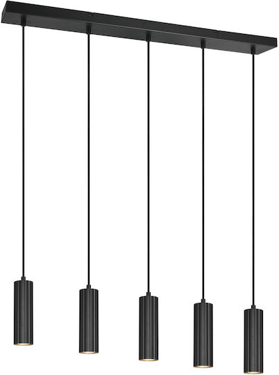 Trio Lighting Soka Κρεμαστό Φωτιστικό Μαύρο