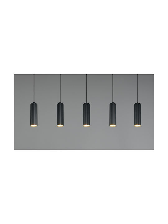 Trio Lighting Soka Lustră Negru