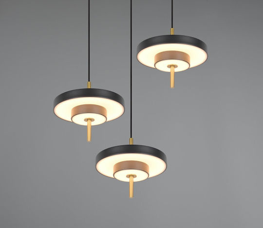 Trio Lighting Keaton Pendant Light Black
