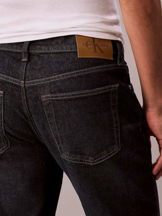 Men's Jeans Pants Elastic with Slim Tapered Fit Sapphire Tango
