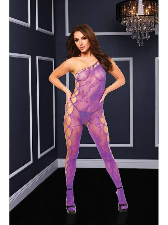 Baci Lingerie Sexy Bodystocking Purple