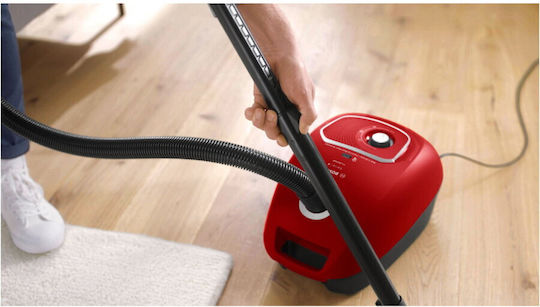 Bosch BGB41PET1 Vacuum Cleaner 700W Bagged 4lt Red