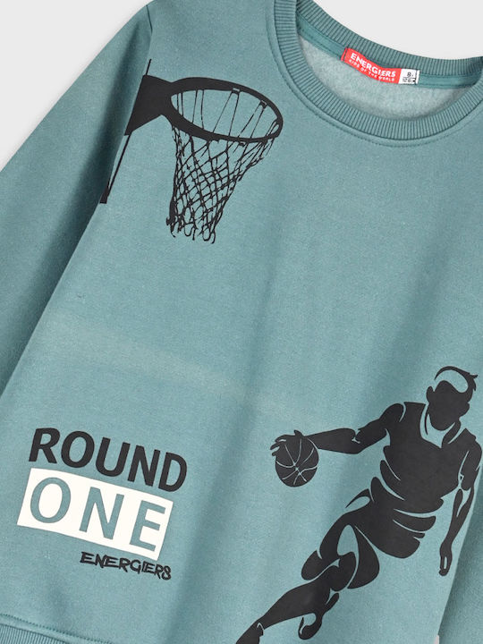 Παιδικό Σετ Φόρμας Χακί Round One