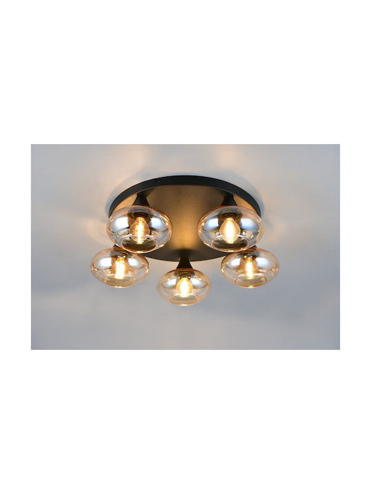 Trio Lighting Ceiling Mount Light Honey