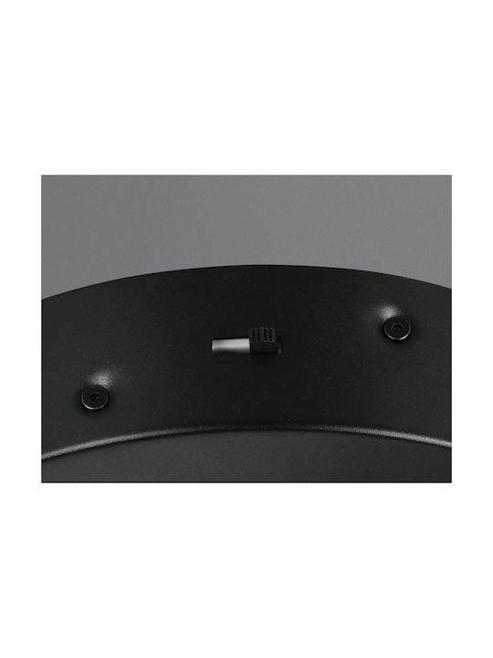 Trio Lighting Amador Ceiling Mount Light Black