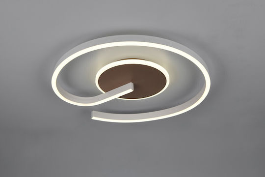 Trio Lighting Deckenleuchte Braun