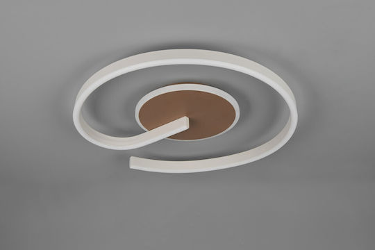 Trio Lighting Deckenleuchte Braun