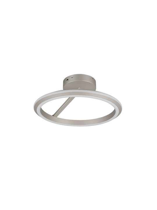 Trio Lighting Amador Ceiling Mount Light Silver