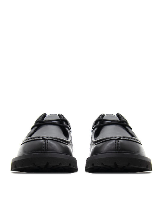 Seam Leder Herren Mokassins in Schwarz Farbe