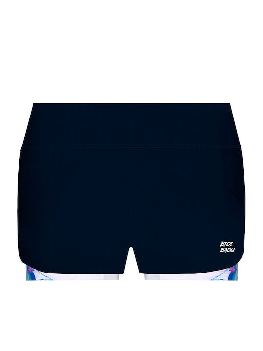 Pantaloni Scurți Pentru Femei Tenis Bidi Badu Chidera Tech 2 În 1 Albastru Trandafir