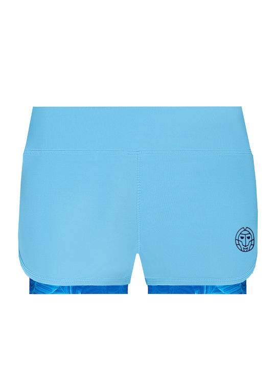 Γυναικείο Σορτς Τένις Bidi Badu Chidera Tech 2 In 1 Light Blue