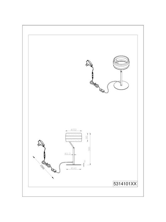 Trio Lighting Dios Lustră Decorativă Argintiu