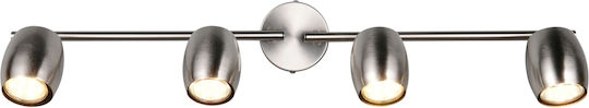 Trio Lighting Σποτ σε Ασημί Χρώμα