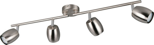 Trio Lighting Σποτ σε Ασημί Χρώμα