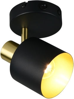 Trio Lighting Spot în Culoare Negru