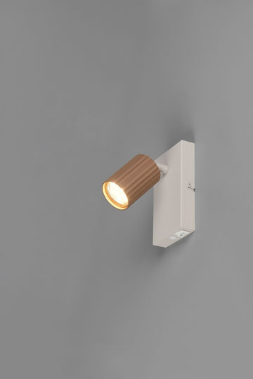 Trio Lighting Soka Σποτ σε Καφέ Χρώμα