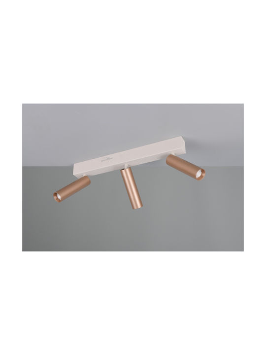 Trio Lighting Ambala Σποτ σε Καφέ Χρώμα