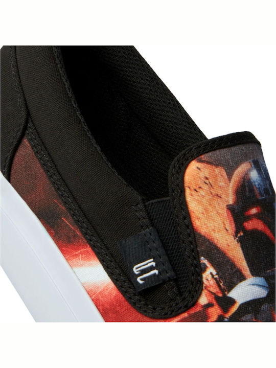 Manual Stoff Herren Slip-Ons Rot