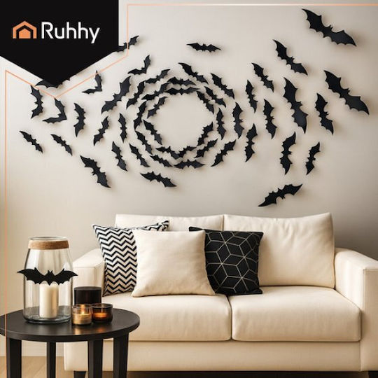 Ruhhy Bat 3D Stickers 56 Pieces 26026 18437-0