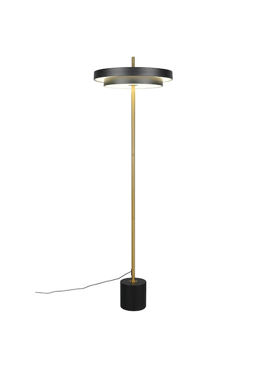Trio Lighting Keaton Φωτιστικό Δαπέδου Μαύρο