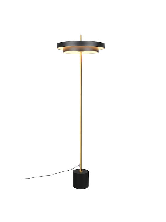 Trio Lighting Keaton Φωτιστικό Δαπέδου Μαύρο