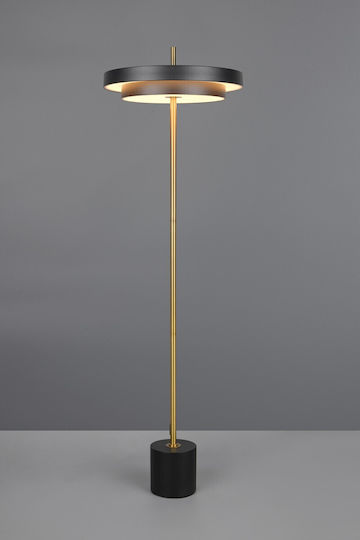 Trio Lighting Keaton Φωτιστικό Δαπέδου Μαύρο