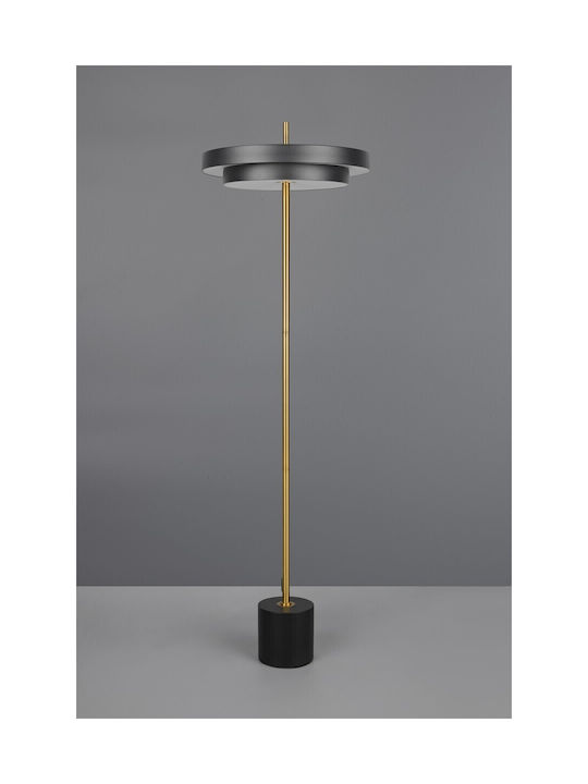 Trio Lighting Keaton Φωτιστικό Δαπέδου Μαύρο