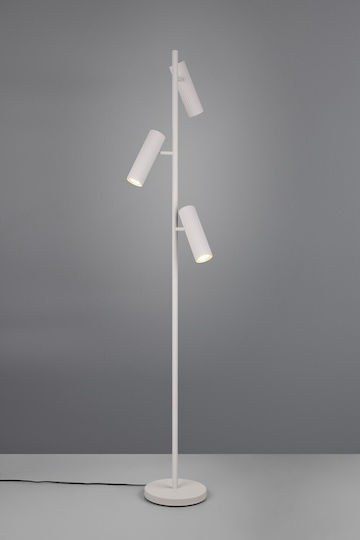 Trio Lighting Soka Floor Lamp Gray