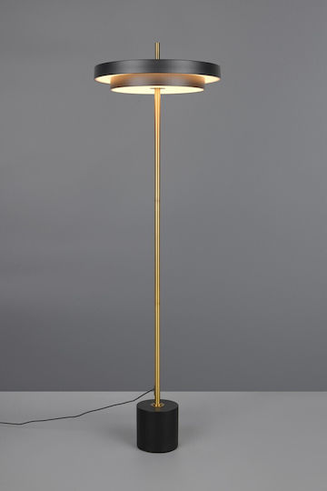 Trio Lighting Keaton Φωτιστικό Δαπέδου Μαύρο