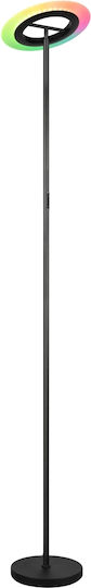 Trio Lighting LED Floor Lamp with Cool White Light Black