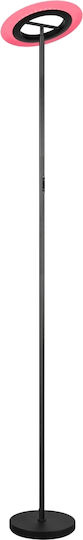 Trio Lighting LED Floor Lamp with Cool White Light Black