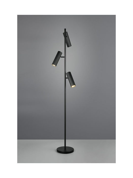 Trio Lighting Soka Lampa de podea Negru