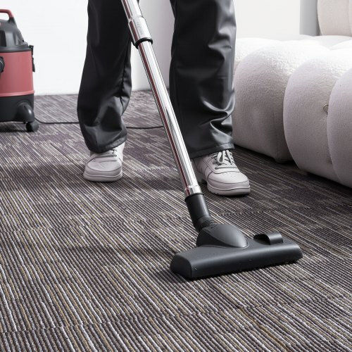 Vevor Set Plastic Floor with 24 Tiles 6mm L61cmxW61cm Gray